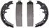 PAB723 by WAGNER - Wagner ThermoQuiet PAB723 Drum Brake Shoe Set