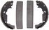 PAB729 by WAGNER - Wagner ThermoQuiet PAB729 Drum Brake Shoe Set