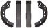 PAB754 by WAGNER - Wagner ThermoQuiet PAB754 Drum Brake Shoe Set