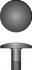 Sealco 190 Hand Valve Knob - BLACK ZINC KNOB