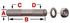 Hendrickson 6696 Saddle Cap Stud Assembly