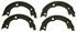 Z873 by WAGNER - Wagner Brake Z873 Parking Brake Shoe