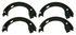 Z924 by WAGNER - Wagner Brake Z924 Drum Brake Shoe