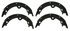 Wagner Z926 Parking Brake Shoe Wagner Brake Z926 Parking Brake Shoe