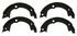 Z932 by WAGNER - Wagner Brake Z932 Parking Brake Shoe