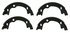 Z935 by WAGNER - Wagner Brake Z935 Parking Brake Shoe