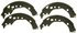 Z945 by WAGNER - Wagner Brake Z945 Drum Brake Shoe