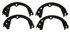 Z952 by WAGNER - Wagner Brake Z952 Parking Brake Shoe