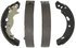 Z984 by WAGNER - Wagner Brake Z984 Drum Brake Shoe