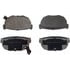 MX272 by WAGNER - ThermoQuiet Semi-Metallic Disc Brake Pad Set