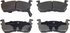 MX308 by WAGNER - Wagner ThermoQuiet MX308 Semi-Metallic Disc Brake Pad Set