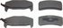 MX377 by WAGNER - Wagner ThermoQuiet MX377 Semi-Metallic Disc Brake Pad Set