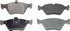 MX644 by WAGNER - Wagner ThermoQuiet MX644 Semi-Metallic Disc Brake Pad Set