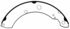 PAB756 by WAGNER - Wagner ThermoQuiet PAB756 Drum Brake Shoe Set