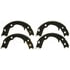 PAB758 by WAGNER - Wagner ThermoQuiet PAB758 Parking Brake Shoe Set