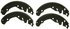 PAB759R by WAGNER - Wagner ThermoQuiet PAB759R Drum Brake Shoe Set