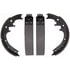 PAB774 by WAGNER - Wagner ThermoQuiet PAB774 Drum Brake Shoe Set