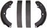 PAB778 by WAGNER - Wagner ThermoQuiet PAB778 Drum Brake Shoe Set