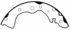 PAB779 by WAGNER - Wagner ThermoQuiet PAB779 Drum Brake Shoe Set