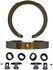 PAB781 by WAGNER - Wagner ThermoQuiet PAB781 Parking Brake Shoe Set