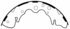 PAB789 by WAGNER - Wagner ThermoQuiet PAB789 Drum Brake Shoe Set