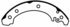 Wagner PAB801 Drum Brake Shoe Wagner ThermoQuiet PAB801 Drum Brake Shoe Set