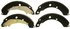 PAB810 by WAGNER - Wagner ThermoQuiet PAB810 Drum Brake Shoe Set