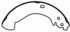 PAB815 by WAGNER - Wagner ThermoQuiet PAB815 Drum Brake Shoe Set