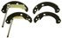 PAB860A by WAGNER - Wagner ThermoQuiet PAB860A Drum Brake Shoe Set