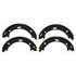 PAB868 by WAGNER - Wagner ThermoQuiet PAB868 Parking Brake Shoe Set