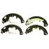 PAB936 by WAGNER - Wagner ThermoQuiet PAB936 Drum Brake Shoe Set