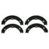 PAB938 by WAGNER - Wagner ThermoQuiet PAB938 Parking Brake Shoe Set