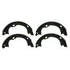 PAB941 by WAGNER - Wagner ThermoQuiet PAB941 Parking Brake Shoe Set
