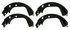 PAB960 by WAGNER - Wagner ThermoQuiet PAB960 Drum Brake Shoe Set