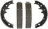 Z151R by WAGNER - Wagner Brake Z151R Drum Brake Shoe