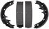 Z263R by WAGNER - Wagner Brake Z263R Drum Brake Shoe