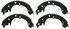 Z372A by WAGNER - Wagner Drum Brake Shoe Set