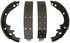 Z462R by WAGNER - Wagner Brake Z462R Drum Brake Shoe