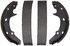 Z501 by WAGNER - Wagner Drum Brake Shoe Set