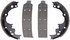 Z514R by WAGNER - Wagner Brake Z514R Drum Brake Shoe