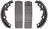 Z553R by WAGNER - Wagner Brake Z553R Drum Brake Shoe