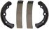 Z563 by WAGNER - Wagner Drum Brake Shoe Set