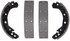 Z564R by WAGNER - Wagner Brake Z564R Drum Brake Shoe