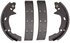 Z566R by WAGNER - Wagner Drum Brake Shoe Set