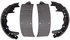 Z583R by WAGNER - Wagner Brake Z583R Drum Brake Shoe