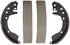 Z584 by WAGNER - Wagner Drum Brake Shoe Set