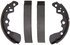 Z608 by WAGNER - Wagner Drum Brake Shoe Set