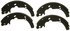 Z618AR by WAGNER - Wagner Brake Z618AR Drum Brake Shoe