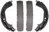 Z631 by WAGNER - Wagner Brake Z631 Drum Brake Shoe