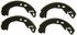 Z636R by WAGNER - Wagner Brake Z636R Drum Brake Shoe